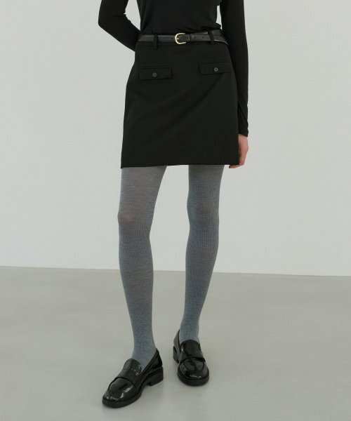 OCTETTE(オテット)の「MINI POCKET SK_BLACK(スカート・レディース・その他・SMALL/MEDIUM)」の1枚目の写真