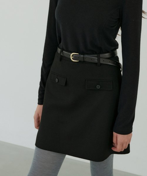 OCTETTE(オテット)の「MINI POCKET SK_BLACK(スカート・レディース・その他・SMALL/MEDIUM)」の5枚目の写真