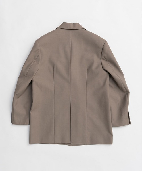 PRANK PROJECT(プランクプロジェクト)の「ハイツイストウールジャケット / High Twist Wool Jacket(テーラードジャケット・レディース・ブラック/グレイッシュベージュ/ホワイト・36/38)」の22枚目の写真