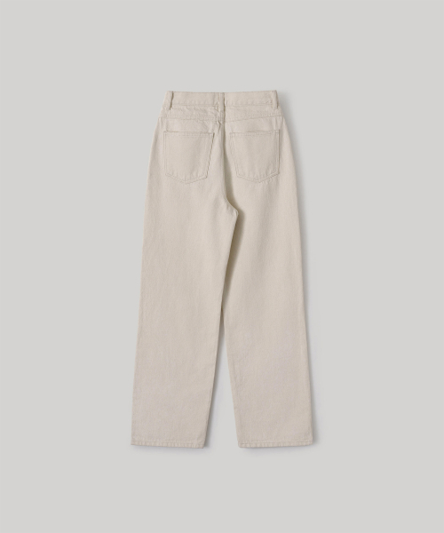 ANOTHER OFFICE WOMEN（アナザー オフィス ウーマン）の「w. Clair Relaxed Denim (Ecru)（デニムパンツ・レディース・その他・36/34）」の2枚目の写真