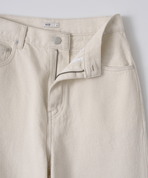 ANOTHER OFFICE WOMEN（アナザー オフィス ウーマン）の「w. Clair Relaxed Denim (Ecru)（デニムパンツ・レディース・その他・36/34）」の3枚目の写真