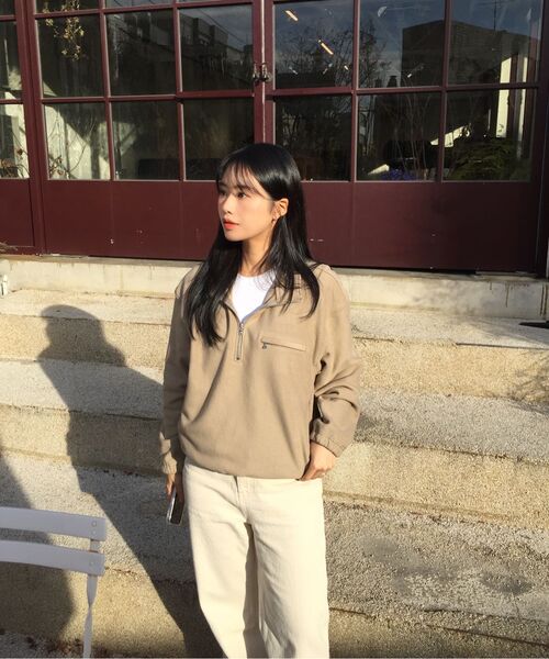 ANOTHER OFFICE WOMEN（アナザー オフィス ウーマン）の「w. Clair Relaxed Denim (Ecru)（デニムパンツ・レディース・その他・36/34）」の8枚目の写真