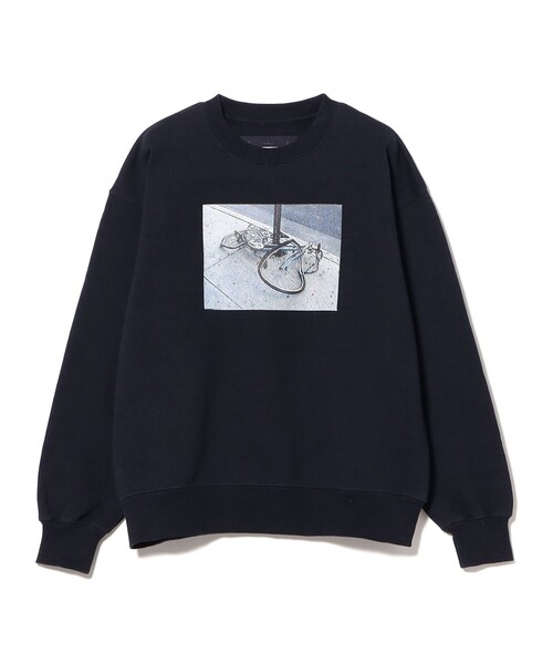 BEAMS T(ビームスティー)の「Emilio Chavez / Crewneck Sweatshirt(スウェット・メンズ・ネイビー・SMALL/MEDIUM/LARGE/X-LARGE)」の1枚目の写真