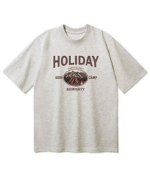 グッドキャンプ オーバーサイズ 半袖Tシャツ [オートミール]