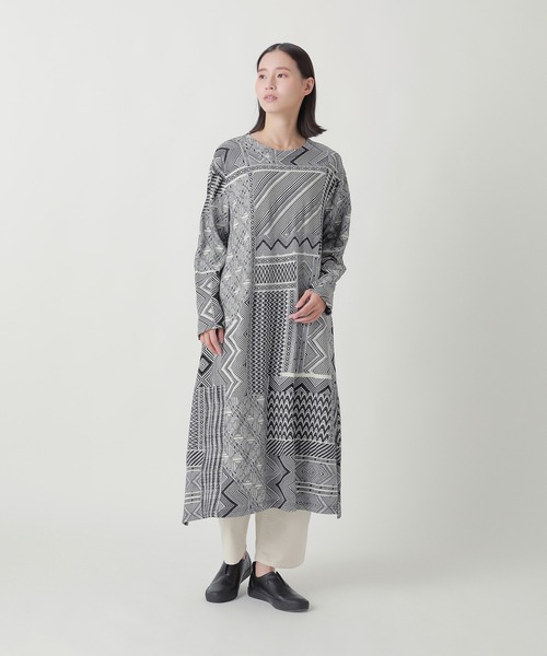 Plantation（プランテーション）の「KIKA JQ / ワンピース / (O)（ワンピース・レディース・ブラック/ライトブルー/オレンジ・M size）」の4枚目の写真
