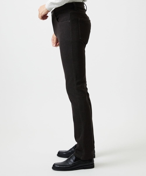 MICHEL KLEIN HOMME   （ミッシェルクランオム）の「デニム調ストレッチファイブポケットパンツ（その他パンツ・メンズ・ブラック/ブラウン/ネイビー・MEDIUM/LARGE/X-LARGE）」の14枚目の写真
