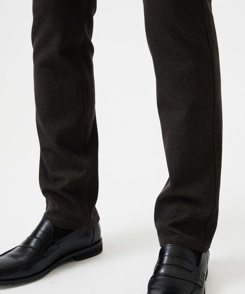 MICHEL KLEIN HOMME   （ミッシェルクランオム）の「デニム調ストレッチファイブポケットパンツ（その他パンツ・メンズ・ブラック/ブラウン/ネイビー・MEDIUM/LARGE/X-LARGE）」の9枚目の写真