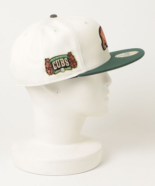 Lafayette(ラファイエット)の「ニューエラ【NEW ERA】- キャップ HOMEGAME別注【Chicago Cubs West Side Grounds 59Fifty Chrome White/Green】(キャップ・メンズ・ホワイト×グリーン・7 5/8/7 1/2/7 3/8/7 1/4/7 1/8/7/6 7/8)」の6枚目の写真