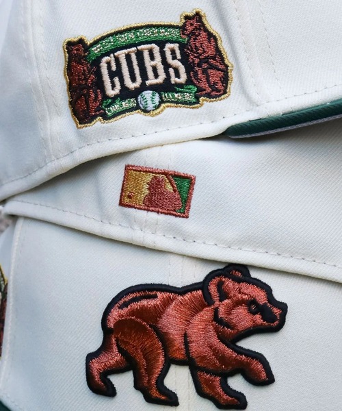 Lafayette(ラファイエット)の「ニューエラ【NEW ERA】- キャップ HOMEGAME別注【Chicago Cubs West Side Grounds 59Fifty Chrome White/Green】(キャップ・メンズ・ホワイト×グリーン・7 5/8/7 1/2/7 3/8/7 1/4/7 1/8/7/6 7/8)」の3枚目の写真