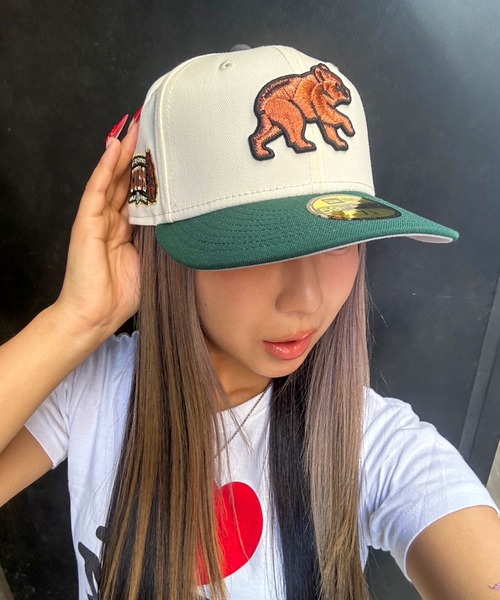 Lafayette(ラファイエット)の「ニューエラ【NEW ERA】- キャップ HOMEGAME別注【Chicago Cubs West Side Grounds 59Fifty Chrome White/Green】(キャップ・メンズ・ホワイト×グリーン・7 5/8/7 1/2/7 3/8/7 1/4/7 1/8/7/6 7/8)」の7枚目の写真