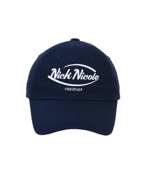 セール】NICOLE ORIGINALS LOGO BALL CAP_NAVY（キャップ