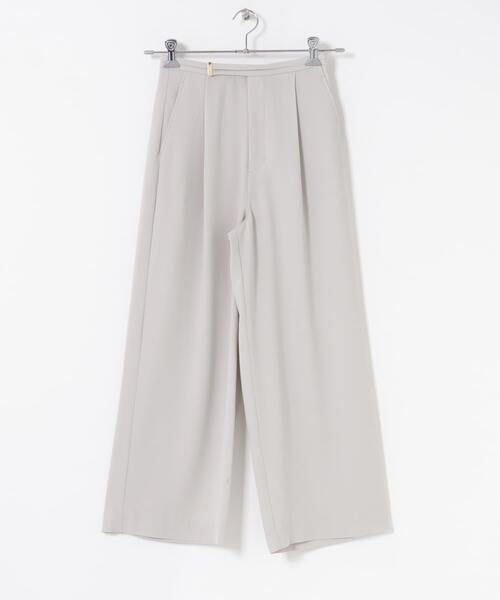 URBAN RESEARCH ROSSO WOMEN（アーバンリサーチ　ロッソ）の「トリアセテート混パンツ（その他パンツ・レディース・ライトベージュ/ネイビー・38/36）」の3枚目の写真