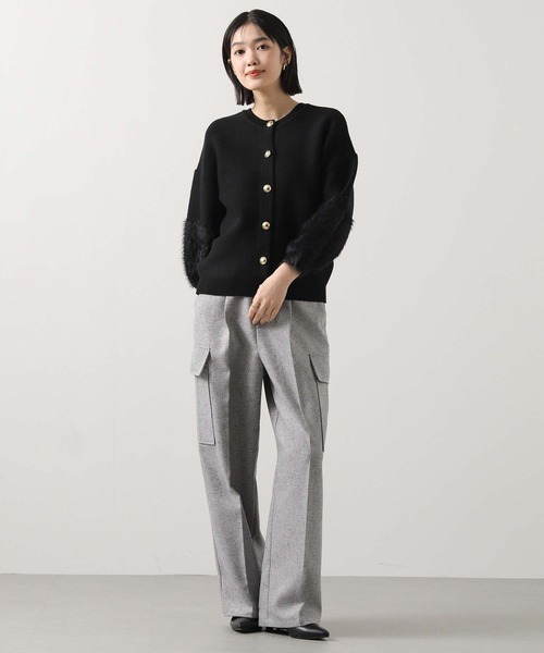 Gready Brilliant(グレディブリリアン)の「ツイードカーゴパンツ(その他パンツ・レディース・グレー/オフホワイト・38)」の11枚目の写真