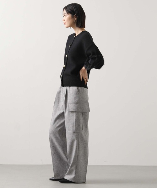 Gready Brilliant(グレディブリリアン)の「ツイードカーゴパンツ(その他パンツ・レディース・グレー/オフホワイト・38)」の12枚目の写真