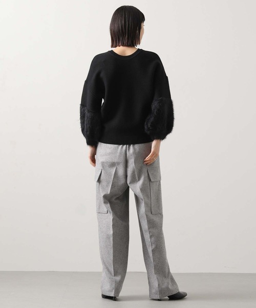 Gready Brilliant(グレディブリリアン)の「ツイードカーゴパンツ(その他パンツ・レディース・グレー/オフホワイト・38)」の13枚目の写真