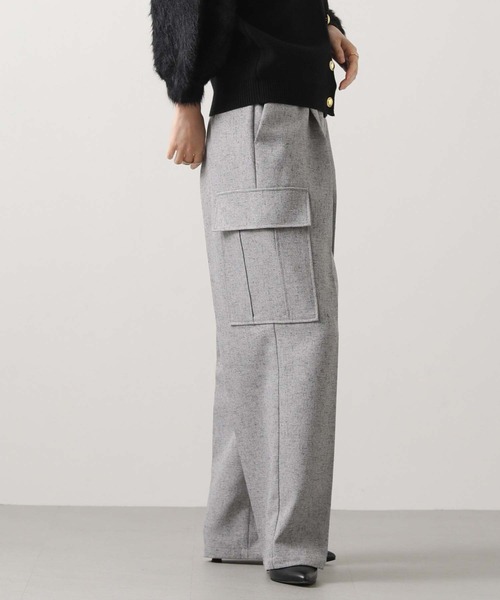 Gready Brilliant(グレディブリリアン)の「ツイードカーゴパンツ(その他パンツ・レディース・グレー/オフホワイト・38)」の16枚目の写真