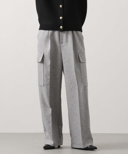 Gready Brilliant(グレディブリリアン)の「ツイードカーゴパンツ(その他パンツ・レディース・グレー/オフホワイト・38)」の18枚目の写真
