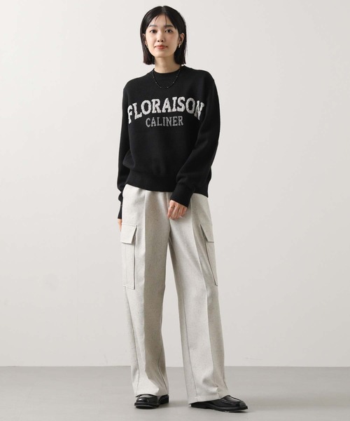 Gready Brilliant(グレディブリリアン)の「ツイードカーゴパンツ(その他パンツ・レディース・グレー/オフホワイト・38)」の3枚目の写真