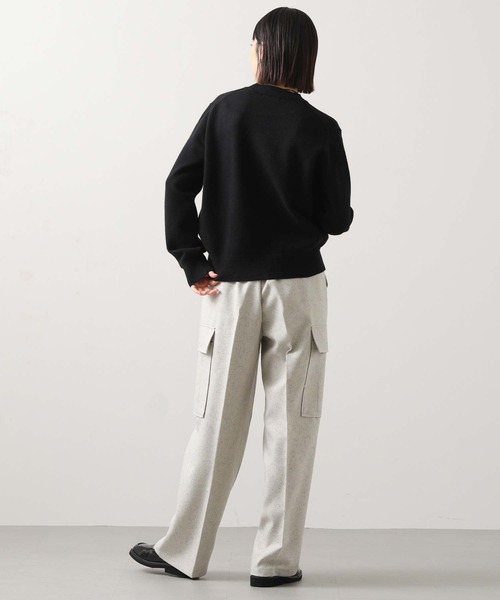 Gready Brilliant(グレディブリリアン)の「ツイードカーゴパンツ(その他パンツ・レディース・グレー/オフホワイト・38)」の5枚目の写真