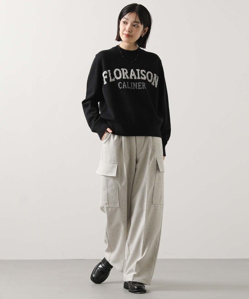 Gready Brilliant(グレディブリリアン)の「ツイードカーゴパンツ(その他パンツ・レディース・グレー/オフホワイト・38)」の6枚目の写真