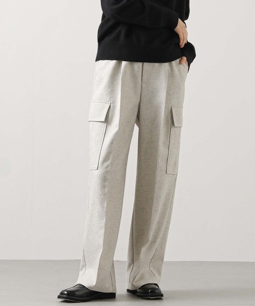 Gready Brilliant(グレディブリリアン)の「ツイードカーゴパンツ(その他パンツ・レディース・グレー/オフホワイト・38)」の7枚目の写真