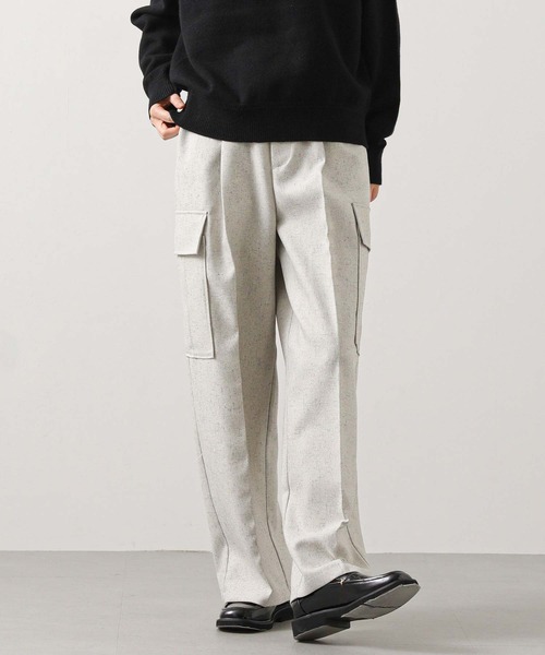 Gready Brilliant(グレディブリリアン)の「ツイードカーゴパンツ(その他パンツ・レディース・グレー/オフホワイト・38)」の10枚目の写真