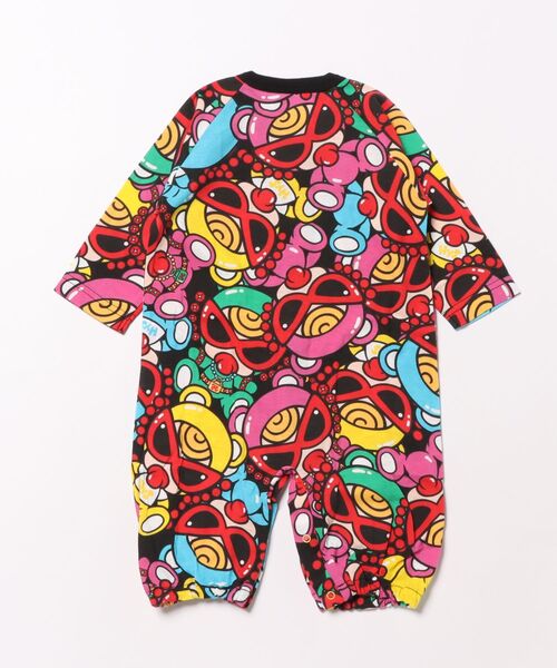 HYSTERIC MINI（ヒステリックミニ）の「TEDDY MINI総柄 2WAYALL（ロンパース・キッズ・マルチ/その他・FREE）」の3枚目の写真