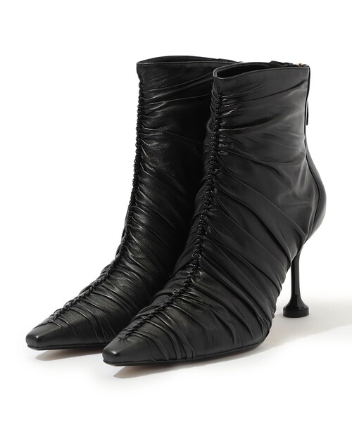 Alexandre Birman（アレクサンドレバーマン）の「ALEXANDRE BIRMAN DANNIA ショートブーツ（ブーツ・レディース・ブラック・38/37/36）」の2枚目の写真