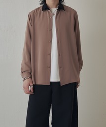 Lui's（ルイス）の「ソフトタッチクレリックシャツ（シャツ/ブラウス）」