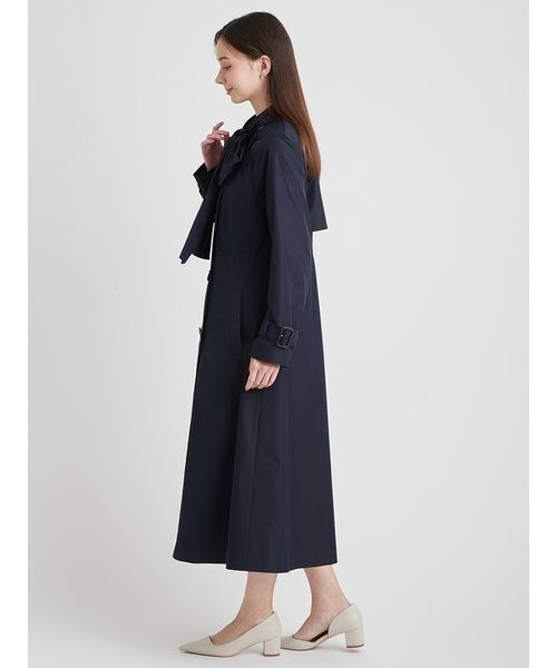 CELFORD(セルフォード)の「リボン付きトレンチコート(トレンチコート・レディース・ベージュ/ネイビー・36/38)」の5枚目の写真