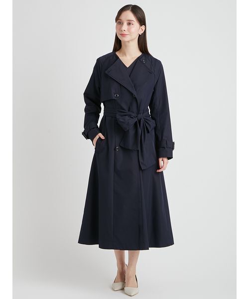 CELFORD(セルフォード)の「リボン付きトレンチコート(トレンチコート・レディース・ベージュ/ネイビー・36/38)」の12枚目の写真