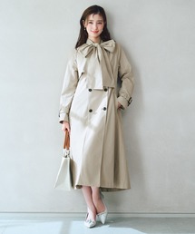 CELFORD | リボン付きトレンチコート(トレンチコート)