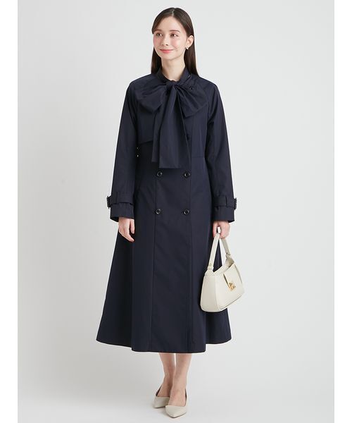 CELFORD(セルフォード)の「リボン付きトレンチコート(トレンチコート・レディース・ベージュ/ネイビー・36/38)」の17枚目の写真