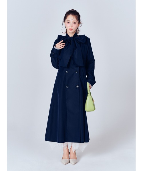 CELFORD(セルフォード)の「リボン付きトレンチコート(トレンチコート・レディース・ベージュ/ネイビー・36/38)」の16枚目の写真