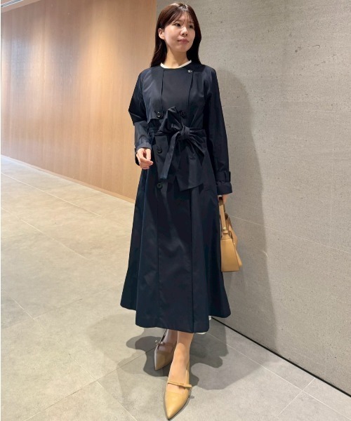 CELFORD(セルフォード)の「リボン付きトレンチコート(トレンチコート・レディース・ベージュ/ネイビー・36/38)」の20枚目の写真
