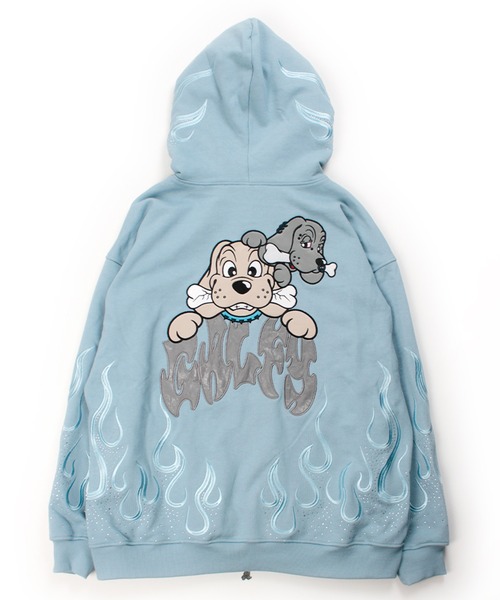 GALFY（ガルフィー）ファイヤーピカピカZIPパーカー M GALFY】ファイヤーピカピカZIPパーカー – PRESSING WEB SHOP