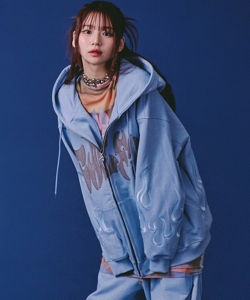 ち*お様 ガルフィー ファイヤーピカピカZIPパーカー GALFY】ファイヤーピカピカZIPパーカー – PRESSING WEB SHOP