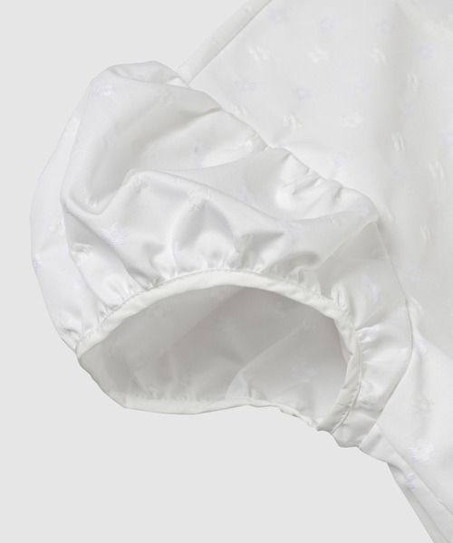 CECILIE BAHNSEN(セシリー バンセン)の「TOP WITH PUFF SLEEVES ANO DRAWSTRING WAIST(シャツ/ブラウス・レディース・ホワイト・8/6)」の9枚目の写真