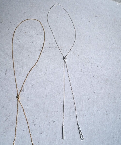 HARE（ハレ）の「トレースラリエットネックレス(HARE)（ネックレス・レディース・ゴールド/シルバー・FREE）」の2枚目の写真