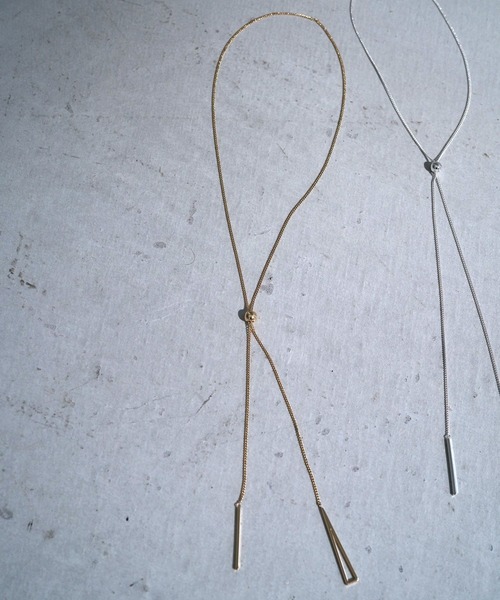 HARE（ハレ）の「トレースラリエットネックレス(HARE)（ネックレス・レディース・ゴールド/シルバー・FREE）」の3枚目の写真