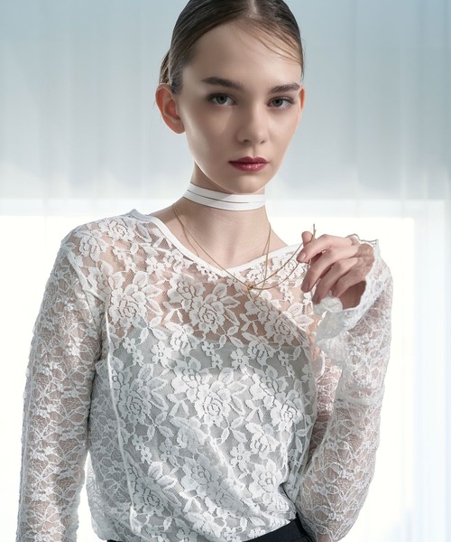 HARE（ハレ）の「トレースラリエットネックレス(HARE)（ネックレス・レディース・ゴールド/シルバー・FREE）」の4枚目の写真