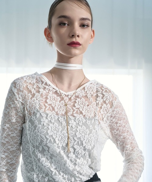 HARE（ハレ）の「トレースラリエットネックレス(HARE)（ネックレス・レディース・ゴールド/シルバー・FREE）」の5枚目の写真