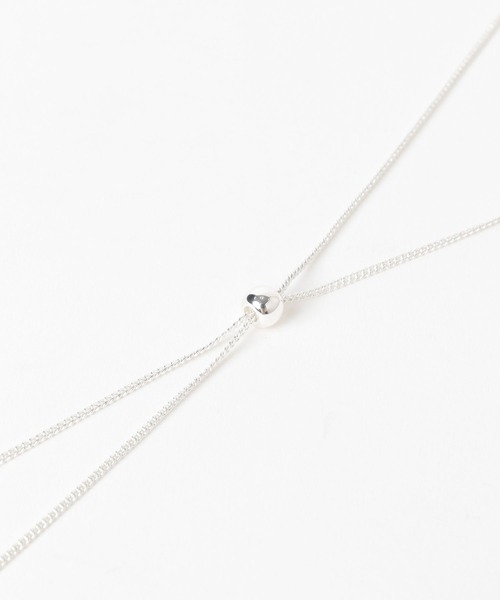 HARE（ハレ）の「トレースラリエットネックレス(HARE)（ネックレス・レディース・ゴールド/シルバー・FREE）」の17枚目の写真