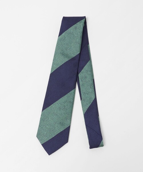 Seaward&stearn(シーワードスターン)の「<Seaward & Stearn>8.0cm ストライプ3 ネクタイ(ネクタイ・メンズ・ネイビー・FREE)」の1枚目の写真