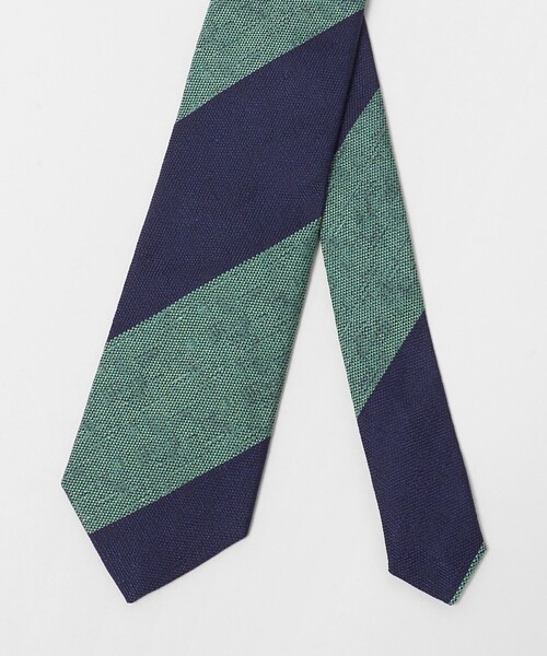 Seaward&stearn(シーワードスターン)の「<Seaward & Stearn>8.0cm ストライプ3 ネクタイ(ネクタイ・メンズ・ネイビー・FREE)」の2枚目の写真