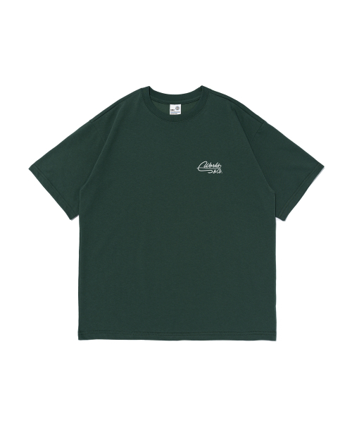 WORKS & CO.(ワークス アンド コー)の「フックアンドフィッシング 半袖Tシャツ (グリーン)(Tシャツ/カットソー・レディース・その他・M/L/2XL/XL)」の1枚目の写真