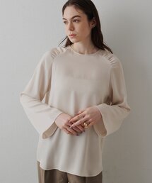 Drawing Numbers | 【Drawing Numbers】バックジョーゼットサテンブラウス(シャツ/ブラウス)