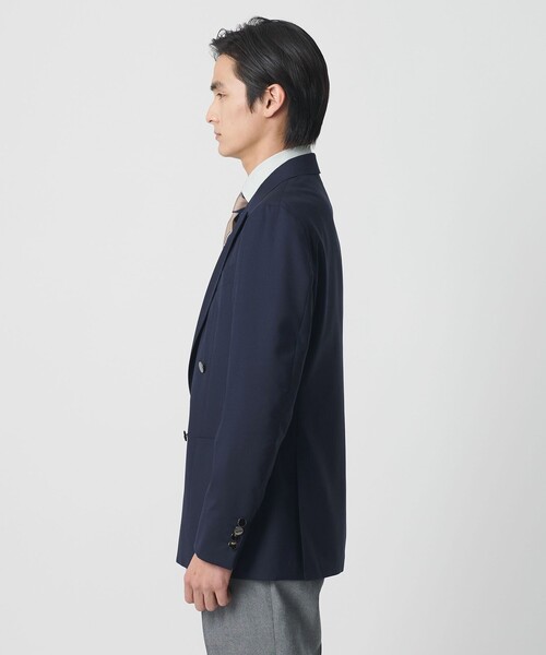 ウール モヘヤ 4ボタン ダブルブレストブレザー S‐MODEL（テーラード
