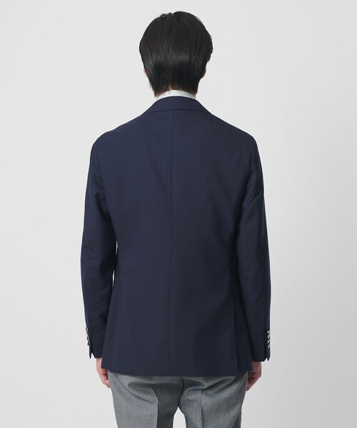 UNITED ARROWS(ユナイテッドアローズ)の「ウール モヘヤ 4ボタン ダブルブレストブレザー S‐MODEL(テーラードジャケット・メンズ・オリーブ/ネイビー・50/48/46/44)」の8枚目の写真