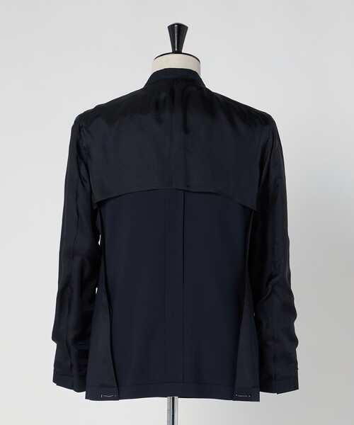 UNITED ARROWS(ユナイテッドアローズ)の「ウール モヘヤ 4ボタン ダブルブレストブレザー S‐MODEL(テーラードジャケット・メンズ・オリーブ/ネイビー・50/48/46/44)」の19枚目の写真